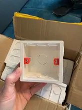 Socket-Box Switch Mount Screw-Set Adjustable 50mm 86 Depth Plasterboad