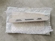 10 unids/lote papel de lija lima de uñas para uñas de gel 180/240 manicura profesional de pedicura de doble cara conjunto de limas de uñas herramientas