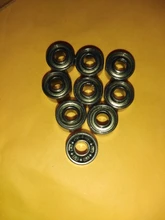10pc 693ZZ 605RS 605ZZ 698ZZ 624ZZ 694ZZ 695ZZ 696ZZ rodamientos de bolas en miniatura doble apantallado