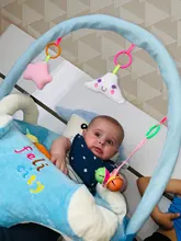 Funda de asiento de apoyo para bebé, silla de felpa con dibujos animados para aprender a sentarse, nido de peluche lavable con varilla, sin relleno