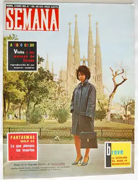 

Week magazine N ° 1196. 22-01-1963. Estrellita Castro. Emilio Salgari. Clarion