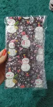 Gift-Bags Boxes Guests-Packaging Merry-Christmas Deer Candy Stickers No Party with Snowflakes