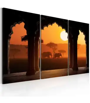 

Table-The tranquillity of Africa-Triptych