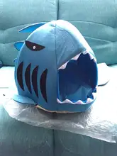 Puppy-House Dogs-Tent Shark Small Dog Large Pet-Product Cat Bed for High-Quality Cotton