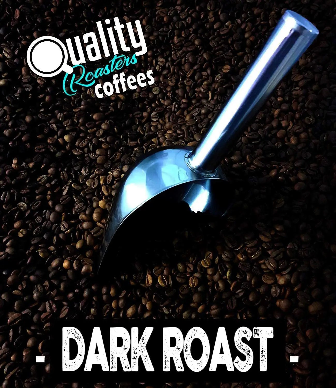 Café en grano natural. Tueste Oscuro. 100% Arabica. Origen único Brasil, 1kg.