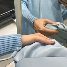 Sweater Pullovers Mock-Neck Beige Purple Winter Green 8-Colors High-Quality Women C-232