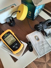 El Envío Gratuito! FFC1108-1 Venta Caliente de Alarma 100 M Portable Sonar LCD Buscador de Buscadores de Los Pescados señuelo de la Pesca de Pesca Ecosonda