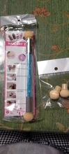 STZ-Juego de pinceles para uñas con degradado, brochas para manicura, Gel acrílico, purpurina, herramientas de punteo, n. ° 945-1