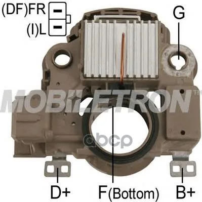 Реле-Регулятор Генератора Mitsubishi 14.5v A866x35872233745 Ford: Focus, Fiesta 1.4-1.6 95- Mobiletron арт. VR-H2009-83