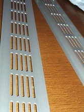 Geperforeerde-rejilla de ventilación de aluminio, rejillas de ventilación Plaat Geperforeerde Web, nuevas