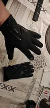 Guantes de invierno para Moto forrado con Polar térmico, resistentes al agua, pantalla táctil, antideslizantes
