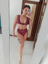 Female Bikinis Bathing-Suit Buckle African Swimwear Snake-Print Sexy High-Waist Brazilian