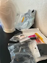 Alileader-Cabeza de Maniquí de entrenamiento, cabeza de bloque de lienzo, soporte para pelucas, envío gratis, Porta agujas