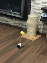 Vaso Swing juguetes para gatos gato interactivo equilibrio coche gato juguete de persecución con Catnip para mascotas productos para Dropshipping. Exclusivo.