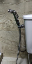 Faucet Hose Tank-Hooked-Holder Shower-Sprayer T-Adapter Bidet Toilet Bathroom Brass Easy-Install