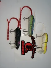 Mouse-Lure Hook Minnow Fishing-Bait Crankbaits Artificial-Fishing-Lure Pike-Bass Plastic