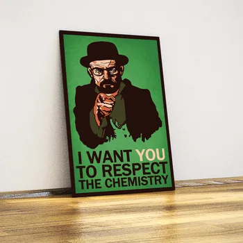 

I want you - Breaking Bad - Metal Poster