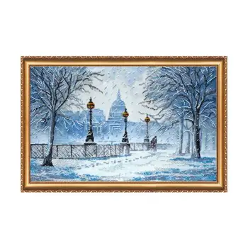 

Av-346 set for embroidery with beads 'abris art' 'metel', 51*32 cm