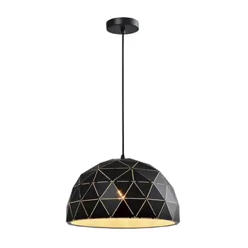 

Pendant lamp gold hemispherical structure triangle