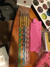 COSCELIA Pro uñas polvo acrílico brillo Set de manicura Gel UV de manicura herramientas de uñas de acrílico Kit de cepillo de Tip de uñas decoración herramientas