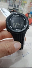 SKMEI-Reloj digital con pantalla led para hombre, pulsera impermeable con cronógrafo, calendario y alarma, de diseños deportivos y estilo masculino, modelo 1219