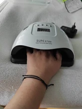Sol X7MAX UV secador de uñas LED/180/120W esmalte de Gel lámpara de curado con Sensor de moviminento LCD Pantalla de secado rápido de Gel UV herramienta para manicura