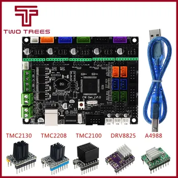 

Controller PCB board MKS Gen L V1.0 integrated mainboard compatible Ramps1.4/Mega2560 R3 support a4988/DRV8825/TMC2100/TMC2208