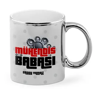 

Father's Day Custom Engineer Father Chrome Mug Cup-1