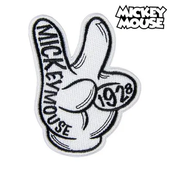 

Patch Mickey Mouse White Polyester