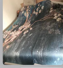 Bedroom Mural Wallpaper Nordic Self-Adhesive Vintage Oil-Painting Flowers Custom 3d Diantu