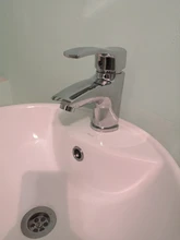 Basin Faucet Tap Sink Mixer Shower-Head Polished Brass Bathroom Deck-Mounted Chrome Single-Handle