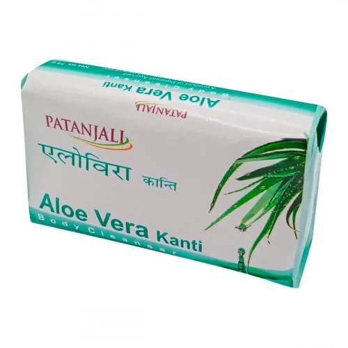 Аюрведическое мыло с Алое Вера (ayurvedic soap) Patanjali | Патанджали 75г