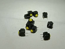 Mouse-Button Wired Micro-Switch Yellow Wireless-Mouse 10pcs 6--6--7.3mm
