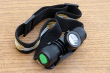 LED Headlamp Head-Torch Boruit D10 Rechargeable Waterproof 18650 Powerful-3000lm Camping