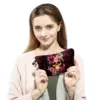 Skull Printing Makeup Bag Halloween Candy Bag Female Storage Pouch Large Cool Students Pencil Case Custom Pattern Cosmetic Bag 3