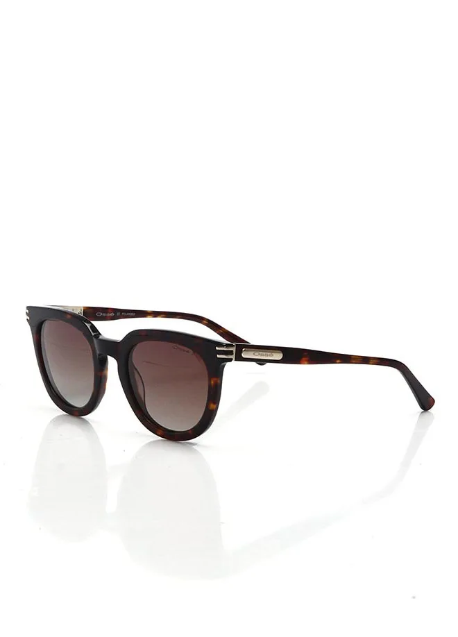 

Unisex sunglasses os 2017 06 bone Brown organic square square 49-23-140 osse