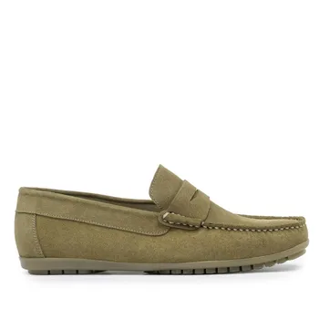 

Split Leather Loafers for Men
