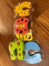 Protección de seguridad para niños, Tope de puerta de tarjeta de seguridad con animales, para cuidado de recién nacido