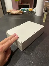 Funda impermeable al aire libre, caja de plástico para electrónica caso Proyecto impermeable caja para electrónica