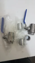 Connector-Fittings Nipple-Joint-Pipe Female BSP 304-Stainless-Steel Straight