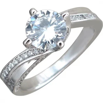 

Esthete ring with cubic zirconia