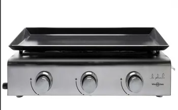 

VITROKITCHEN IRON GAS PG310IB 3 BURNERS GAS