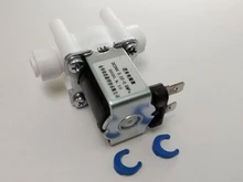 Válvula Solenoide eléctrica normalmente cerrada, interruptor magnético de flujo de entrada de agua DC 12V 1/4 12V 24V 220V, dispensador de controlador magnético