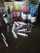 Compra 1 y obtén 1 gratis. Tinta de inyección de tinta Universal para impresoras Epson, Cartucho de recarga de tinta a granel, envío gratis