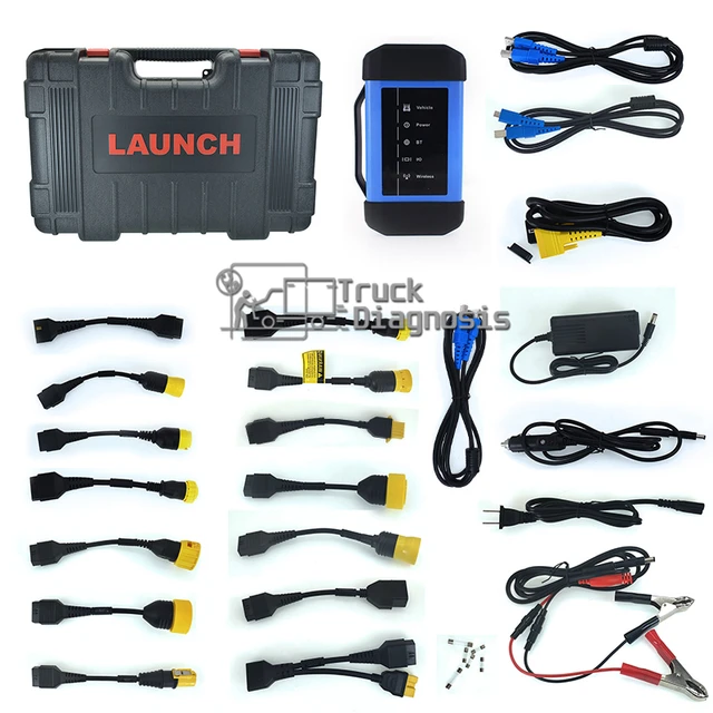 Original LAUNCH Universal Heavy Duty Diesel Truck Diagnostic Tool (LAUNCH  X431 V+ with HD III)
