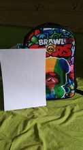 Brawling-mochila de dibujos animados de star Game Leon, Bolsa Escolar de juguete de alta capacidad de nailon, impermeable, bolsa de viaje, mochila de acción de dibujos animados