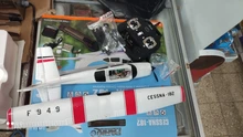 WLtoys F949 2,4G 3Ch Avión RC Avión de ala fija juguetes al aire libre Drone RTF versión de actualización servopropulsor Digital, con giroscopio
