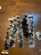 Ishow mechones de onda corporal 30 32 34 36 38 40 pulgadas, mechones de tejido de pelo 100% brasileño extensiones de cabello humano mechones de cabello virgen