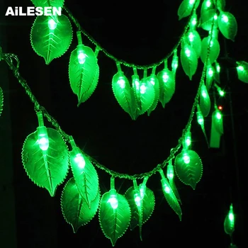 Ailesen Led String Light Garland Fairy Lights Rose Leaf Verlichting Voor Christams Wedding Kamer Tuin Decoratie Batterij Aangedreven Ailesen Led String Light Garland Fairy Lights Rose Leaf Verlichting Voor Christams Wedding Kamer Tuin Decoratie Batterij Aangedreven