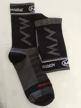 Calcetines deportivos Unisex para ciclismo, calcetín elástico antideslizante para baloncesto, correr, senderismo, tenis, esquí y bicicleta, 1 par